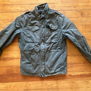 Men's Olive Military Style Jacket
